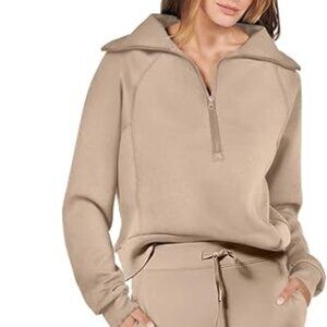 Anrabess Oversized Sweatshirt & Sweatpants Tracksuit